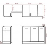 Σύνθεση κουζίνας Eco 2.1-Fusiko anoixto–Gkri Gualistero