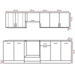 Σύνθεση κουζίνας Eco 2.4-Leuko