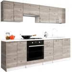 Σύνθεση κουζίνας Eco 2.4-Fusiko Skouro