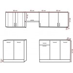 Σύνθεση κουζίνας Eco 2.6-Fusiko-Gkri Gualistero