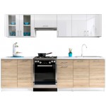 Σύνθεση κουζίνας Eco 2.6-Fusiko-Leuko gualistero