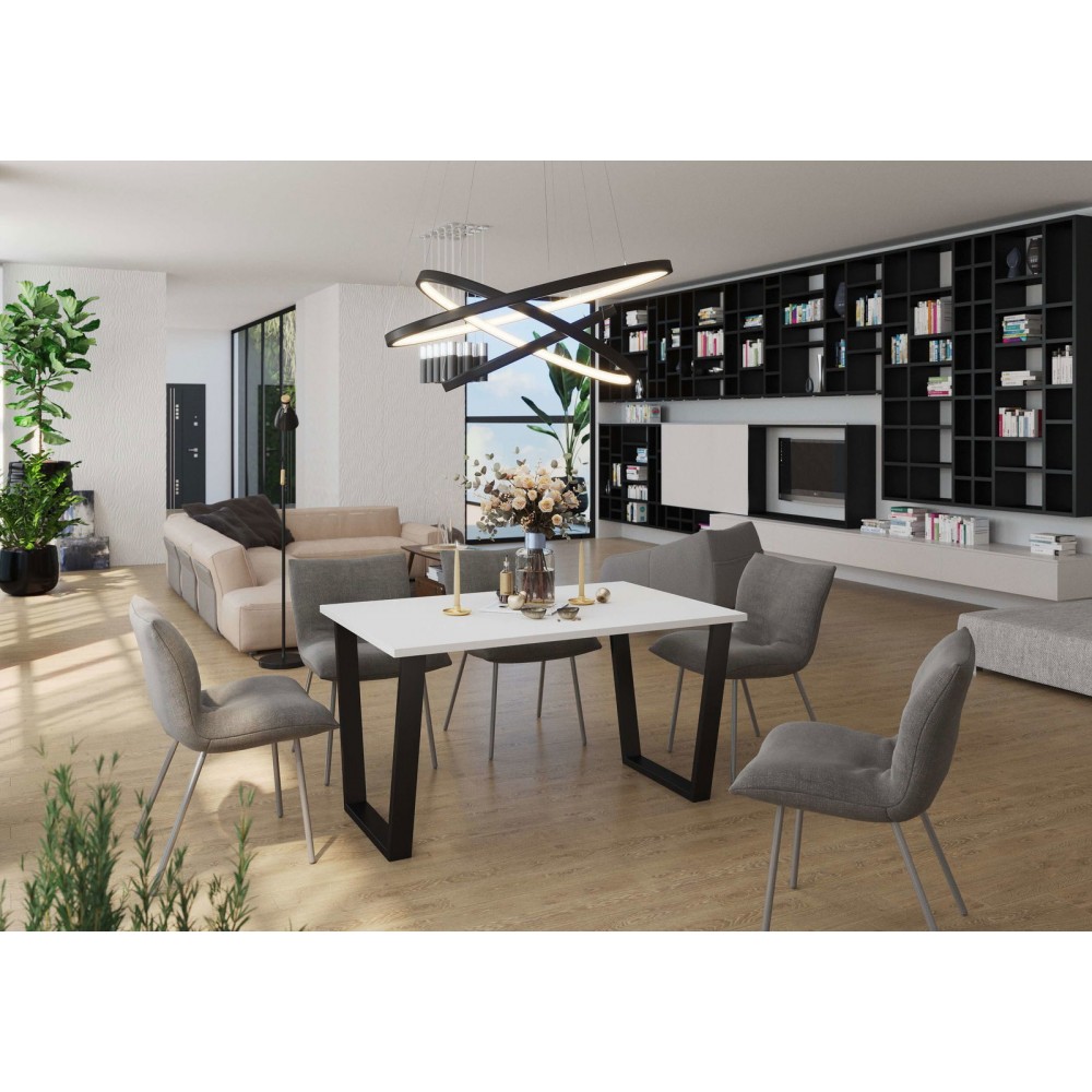 Τραπέζι Kingsale II-Leuko-138 x 90