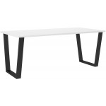 Τραπέζι Kingsale II-Leuko-185 x 90