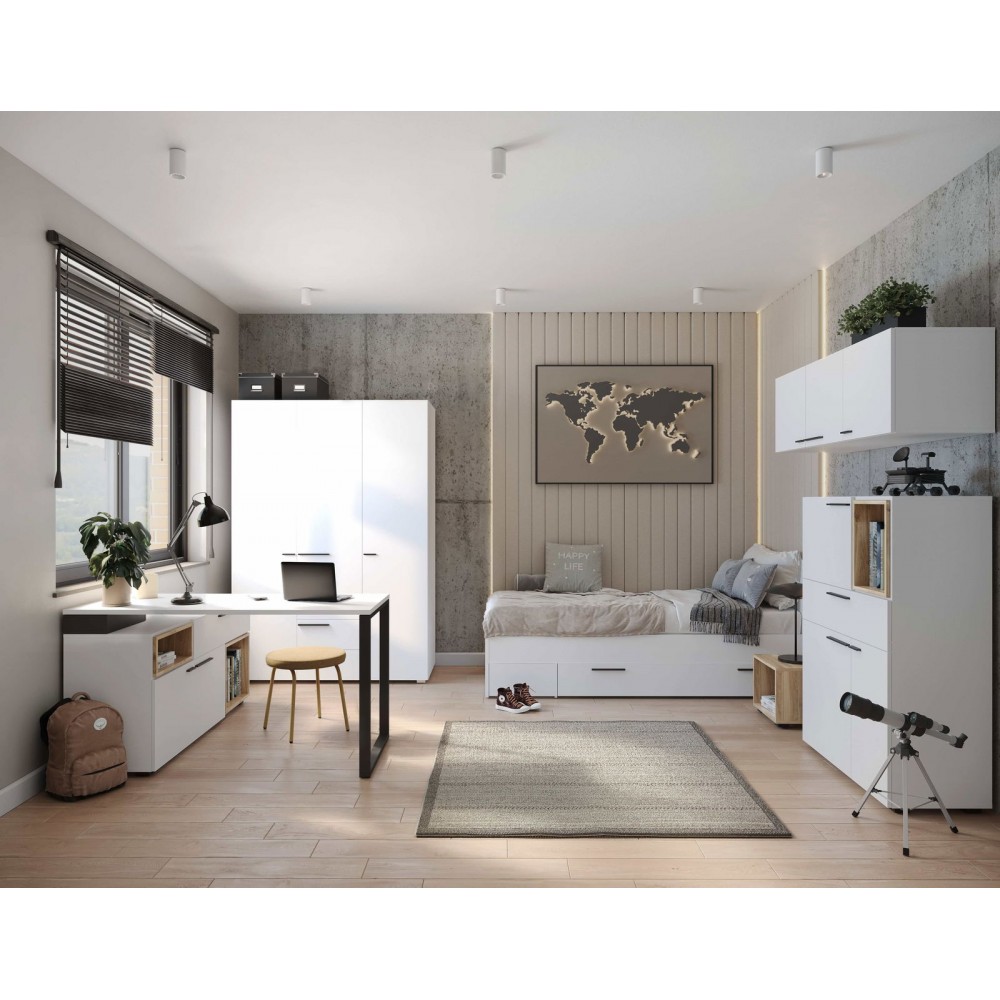 Ντουλάπα Bucks τρίφυλλη