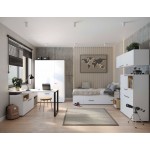 Ντουλάπα Bucks τρίφυλλη