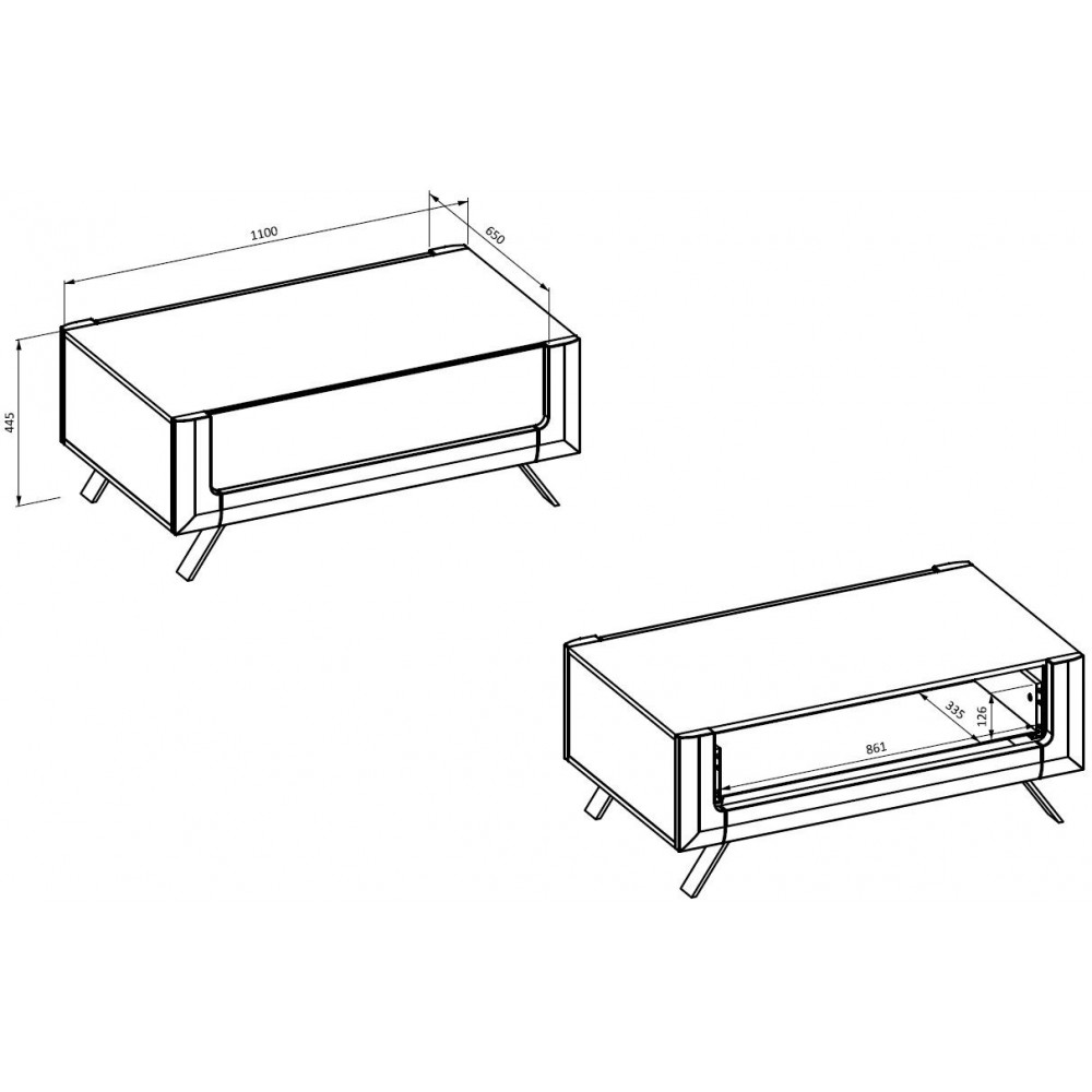 Τραπεζάκι σαλονιού Geisha-Fusiko