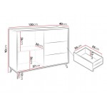 Μπουφές Ovessi 1D3SZ