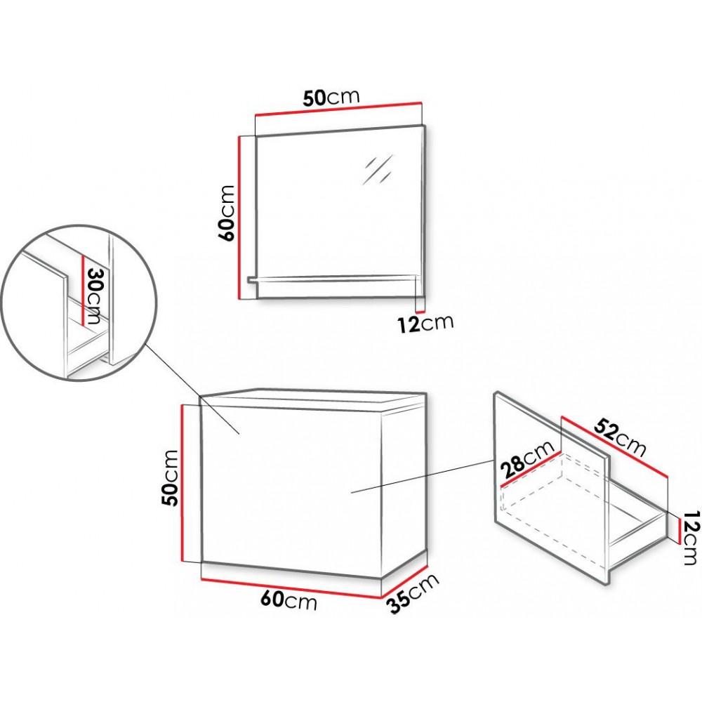 Σετ μπάνιου Nexso X-Mauro