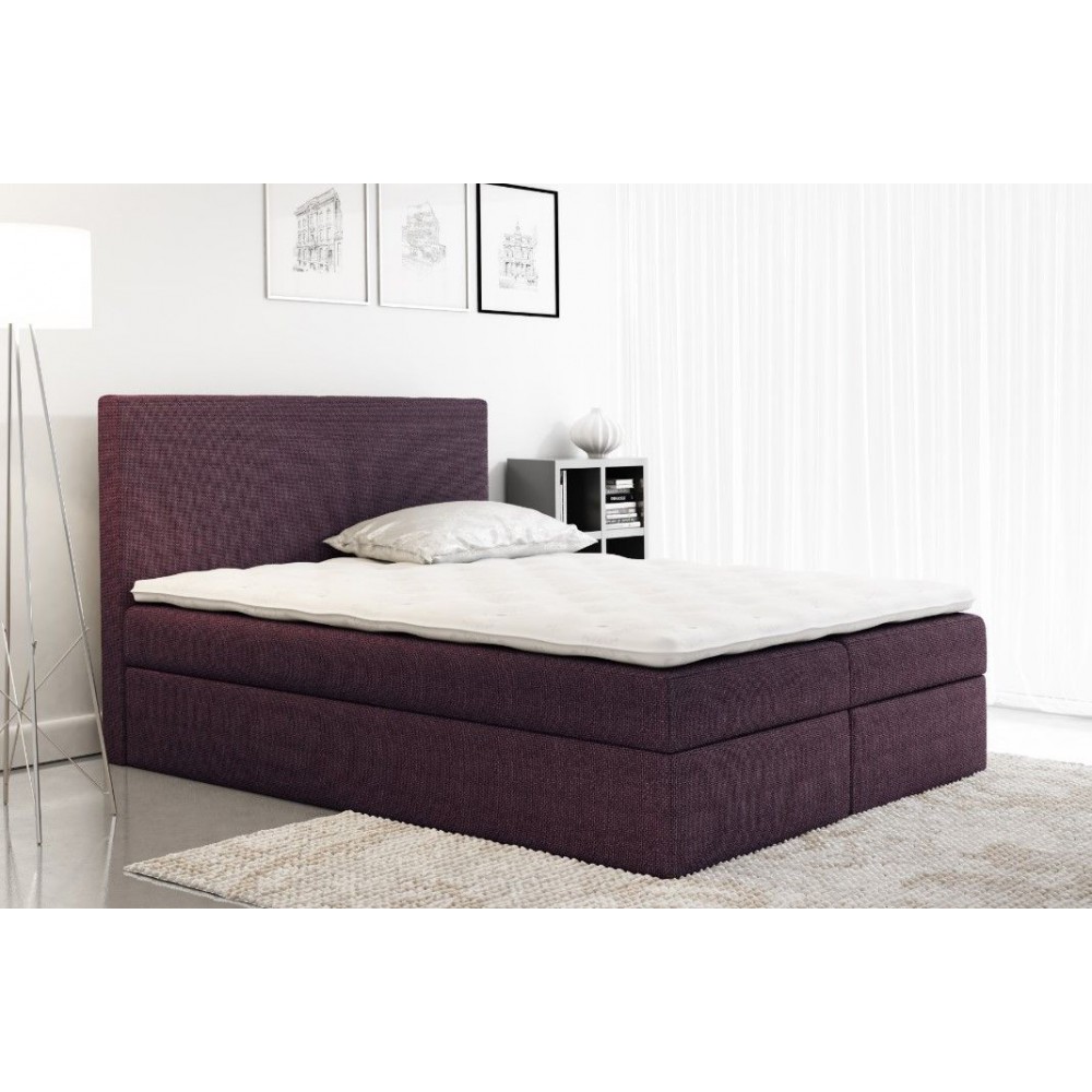 Επενδυμένο κρεβάτι Basic-Mwb-160 x 200 160x211x123