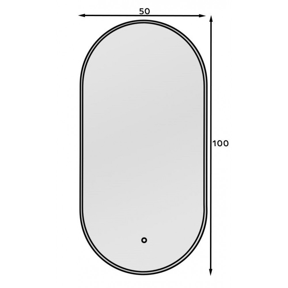 Καθρέπτης Micedi A LED