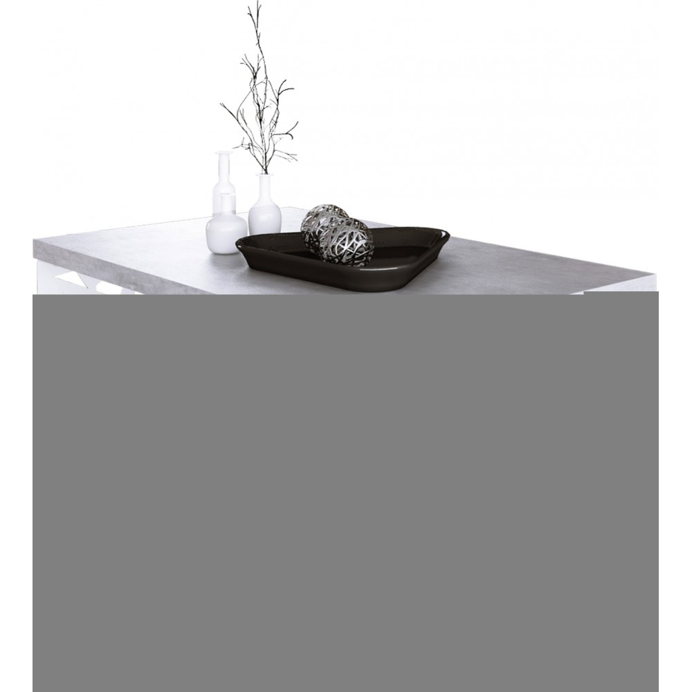 Τραπεζάκι σαλονιού Samara - Leuko-Gkri 100x60x45
