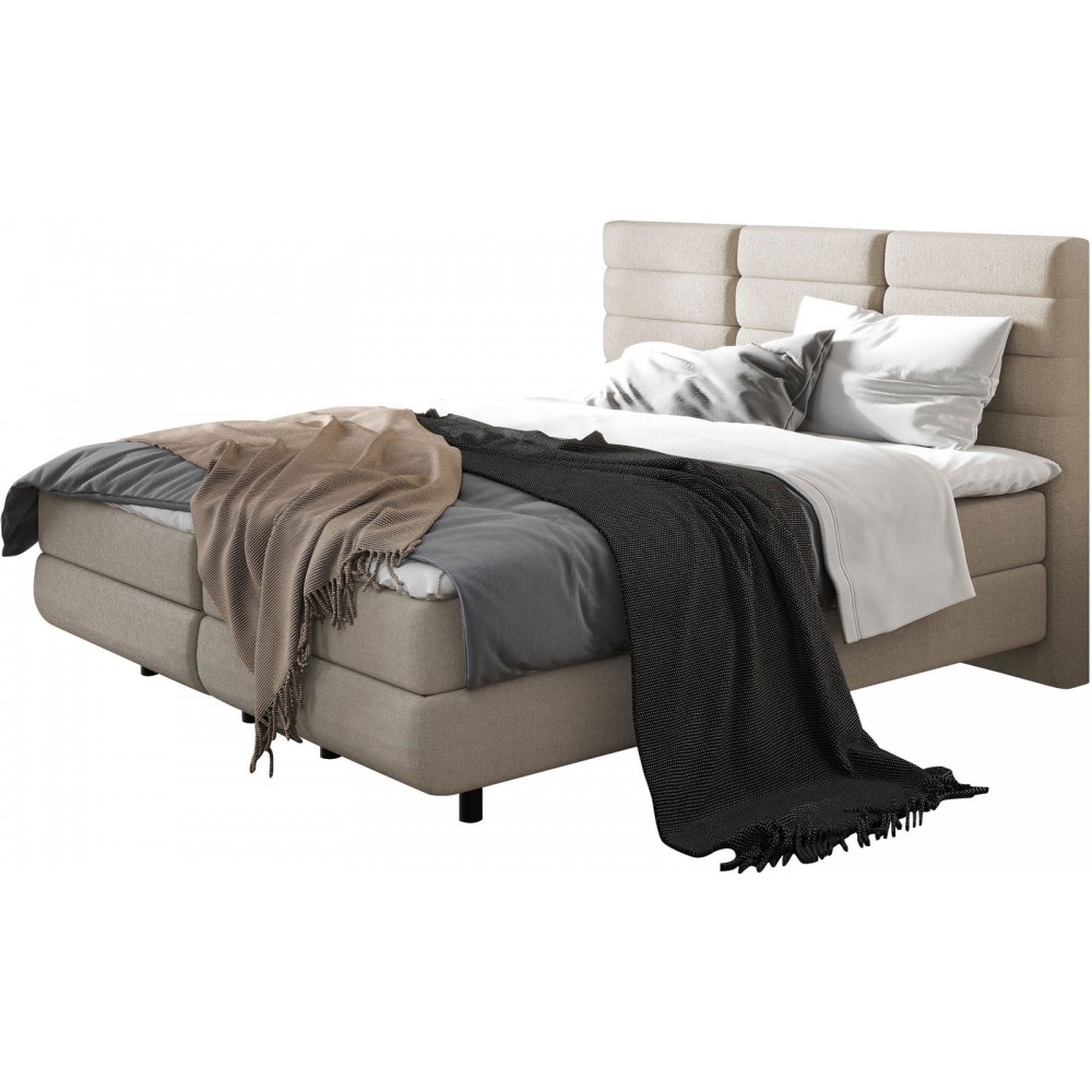 Επενδυμένο κρεβάτι Symphony-Ekrou-160 x 200