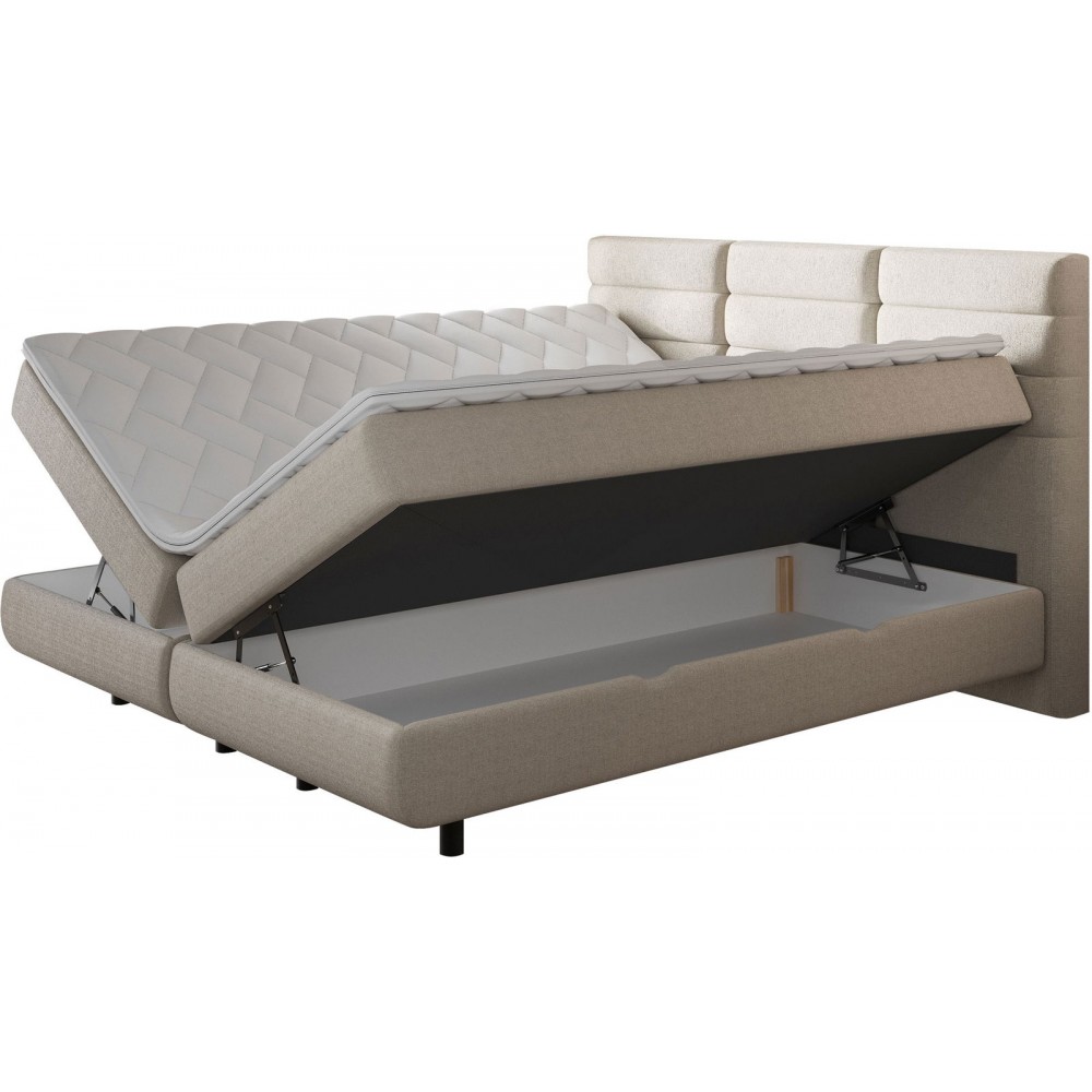 Επενδυμένο κρεβάτι Symphony-Ekrou-160 x 200