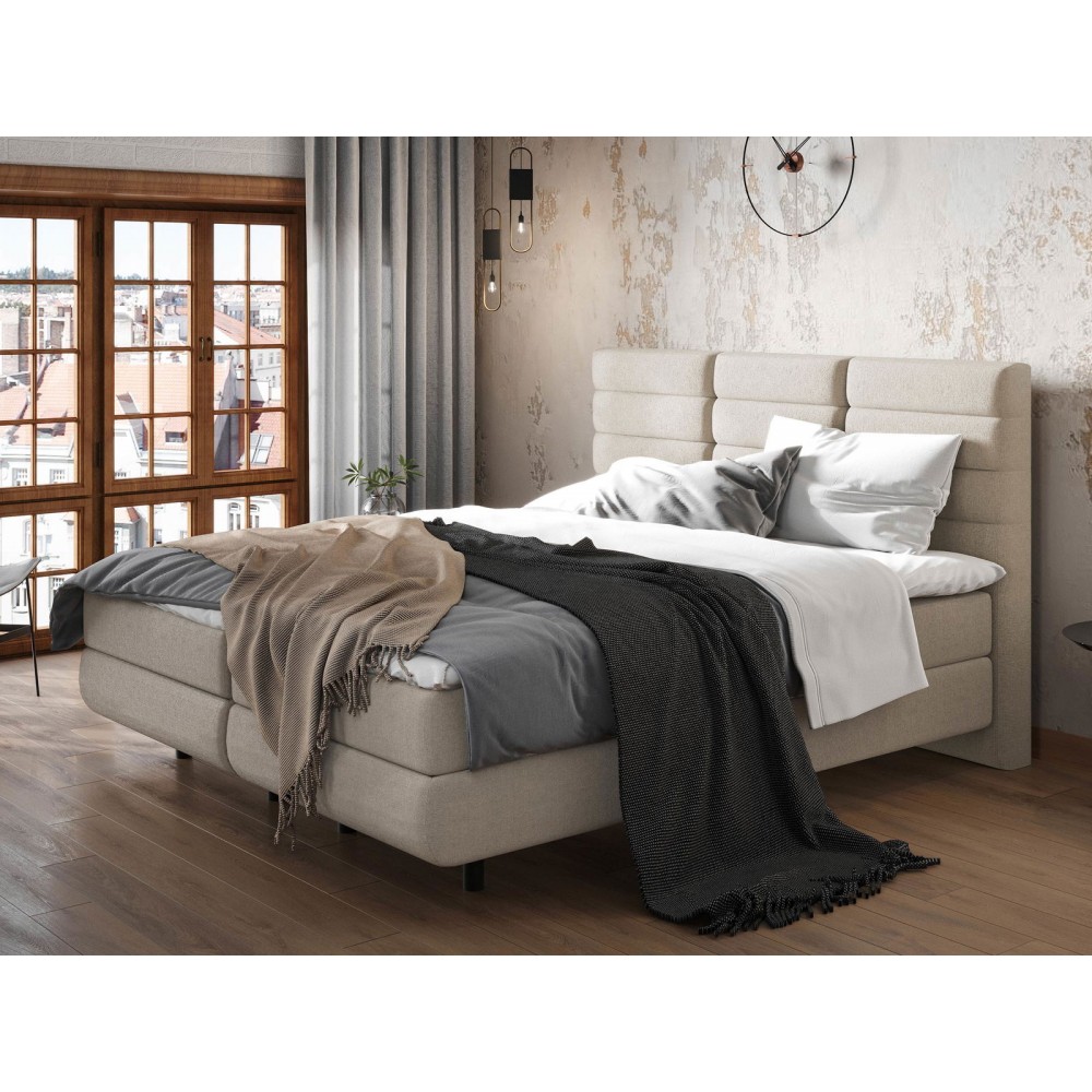 Επενδυμένο κρεβάτι Symphony-Ekrou-180 x 200