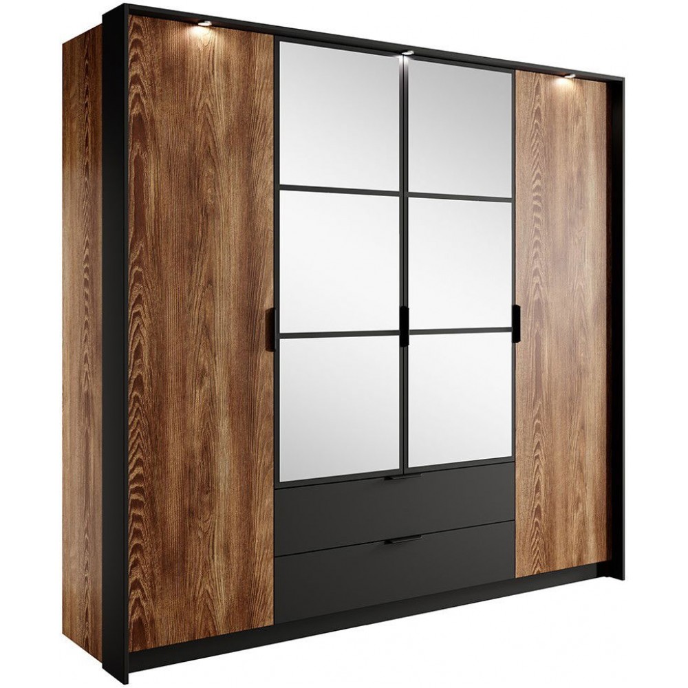 Ντουλάπα Milton τετράφυλλη