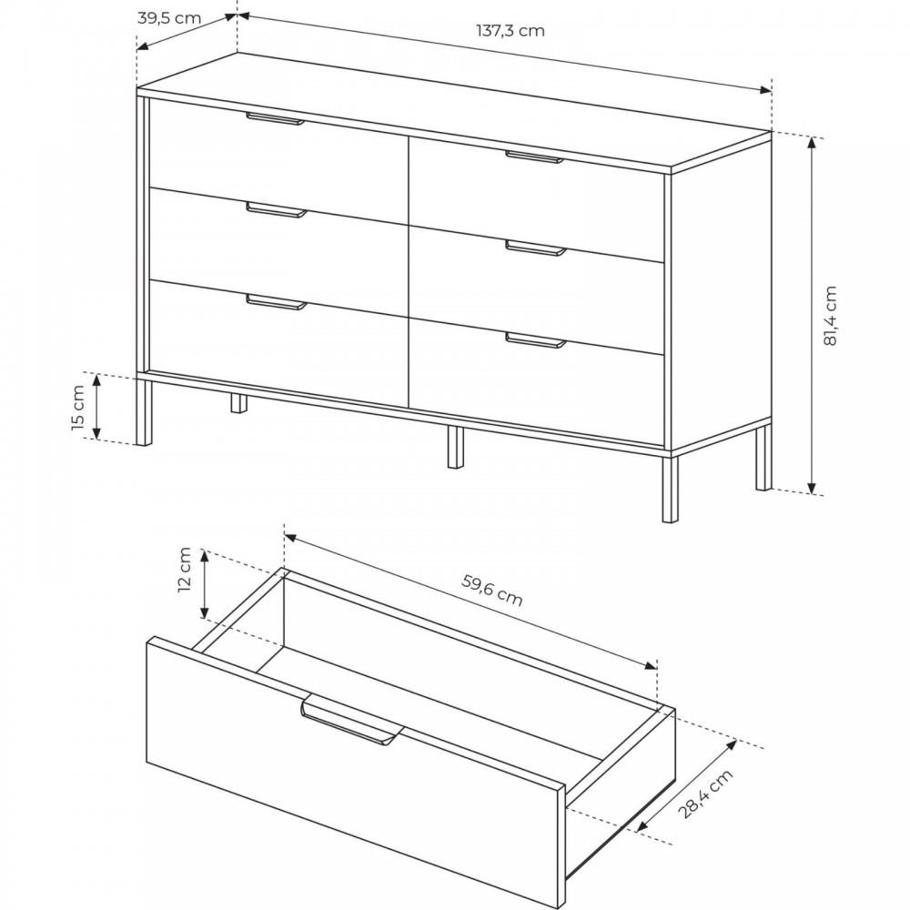 Συρταριέρα Milton