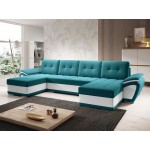 Γωνιακός καναπές Enzo U-Petrol