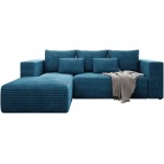 Γωνιακός καναπές Stripes-Αριστερή-Mple Skouro