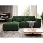 Γωνιακός καναπές Stripes-Αριστερή-Prasino