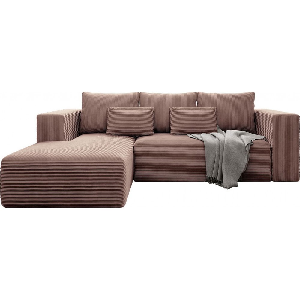 Γωνιακός καναπές Stripes-Αριστερή-Roz