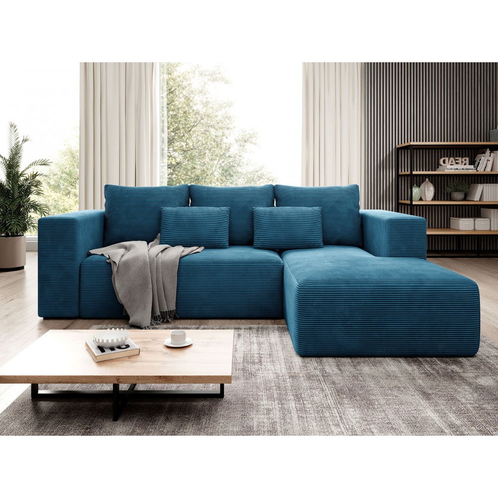 Γωνιακός καναπές Stripes-Δεξιά-Mple Skouro