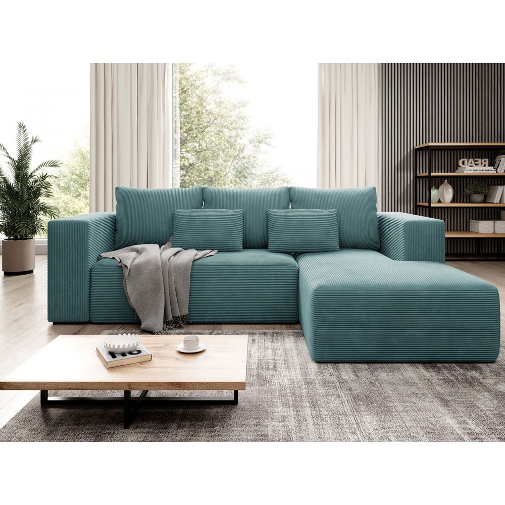 Γωνιακός καναπές Stripes-Δεξιά-Galazio