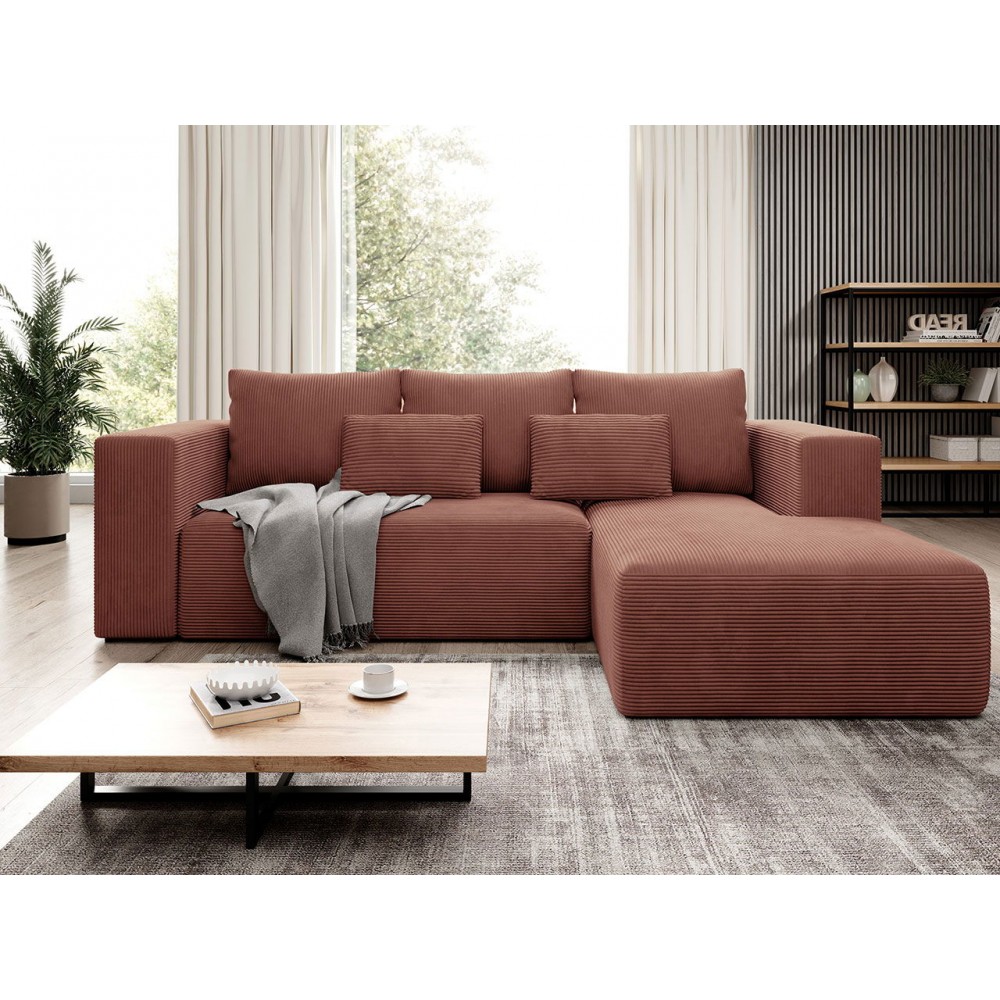 Γωνιακός καναπές Stripes-Δεξιά-Korali