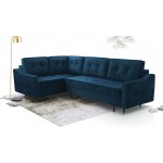 Γωνιακός καναπές Akita L-Αριστερή-Mple Skouro