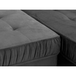 Γωνιακός καναπές Akita L-Αριστερή-Gkri Skouro