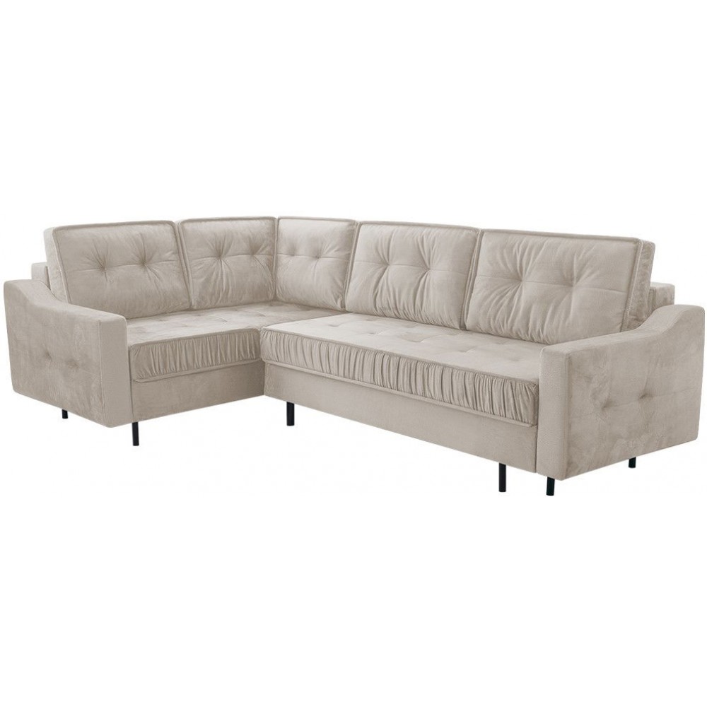 Γωνιακός καναπές Akita L-Αριστερή-Ekrou