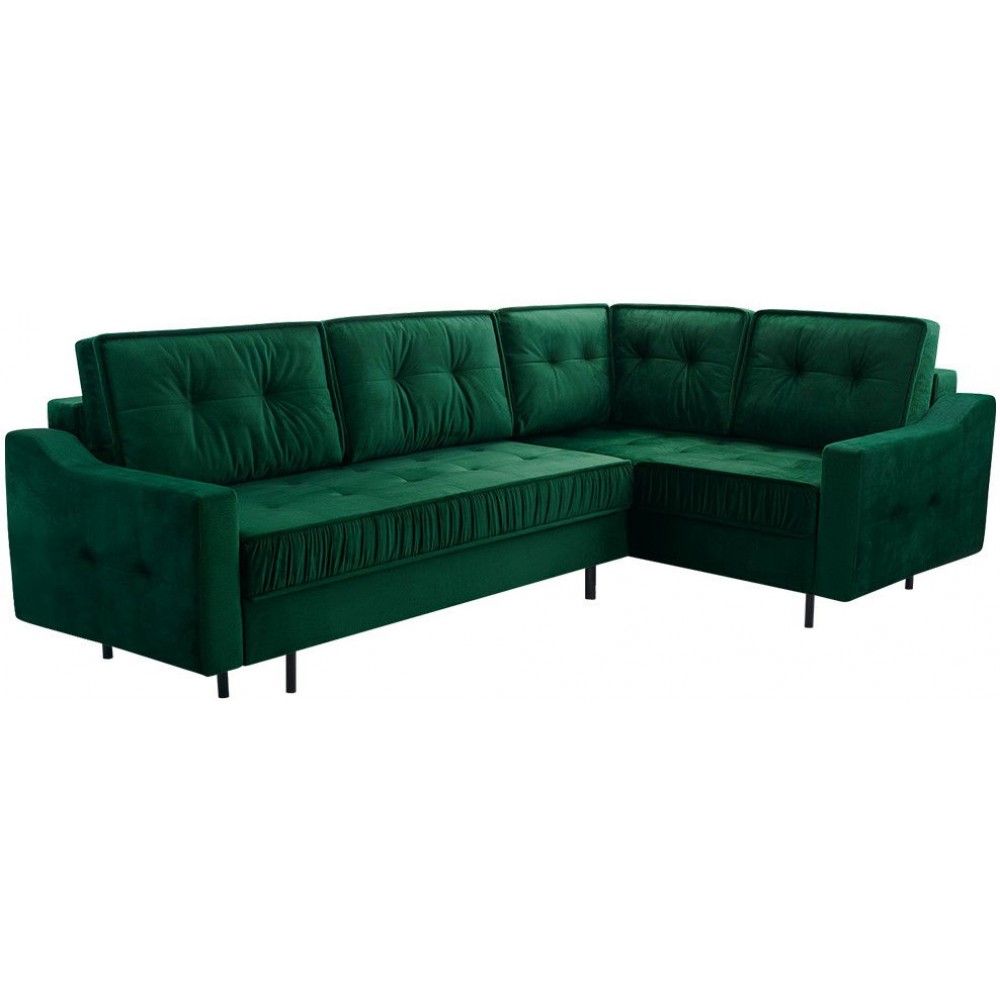 Γωνιακός καναπές Akita L-Δεξιά-Prasino