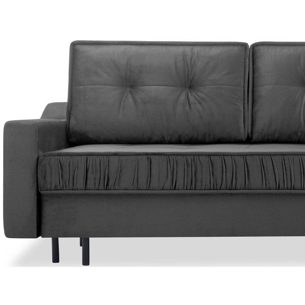 Γωνιακός καναπές Akita L-Δεξιά-Gkri Skouro