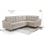 Γωνιακός καναπές Akita L-Δεξιά-Ekrou