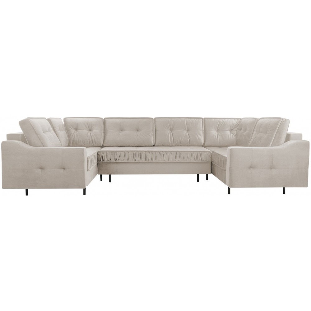 Γωνιακός καναπές Akita U-Ekrou