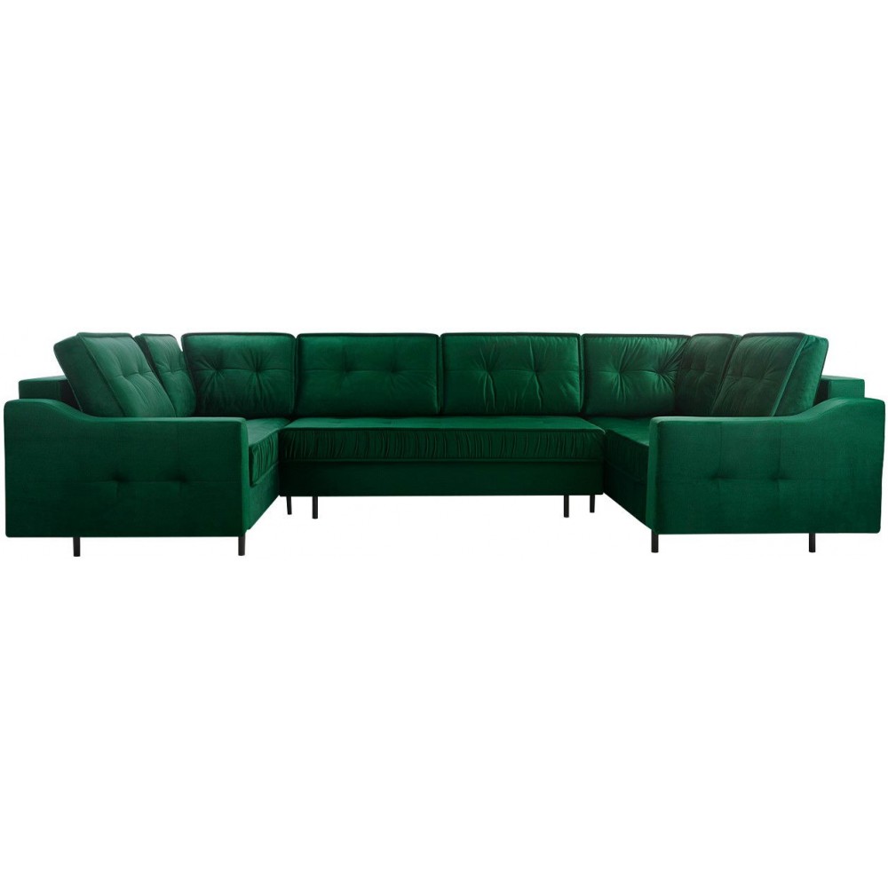 Γωνιακός καναπές Akita U-Prasino