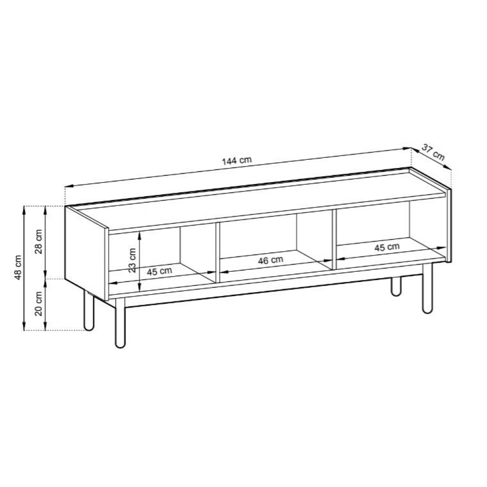 Έπιπλο τηλεόρασης Korpus