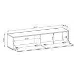 Έπιπλο τηλεόρασης Loro II-Mauro