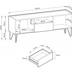 Έπιπλο τηλεόρασης Armony