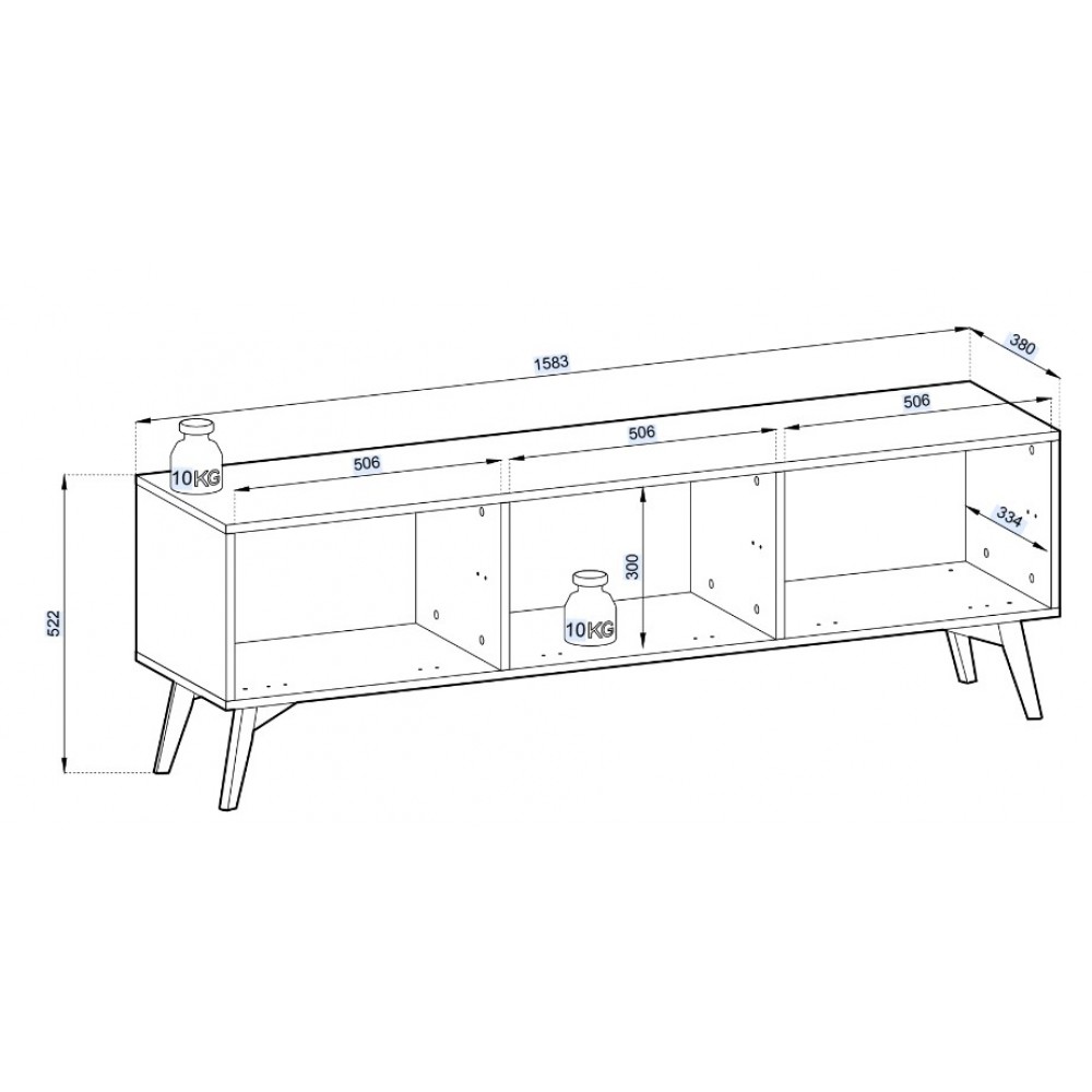 Έπιπλο τηλεόρασης Ernest-Menta