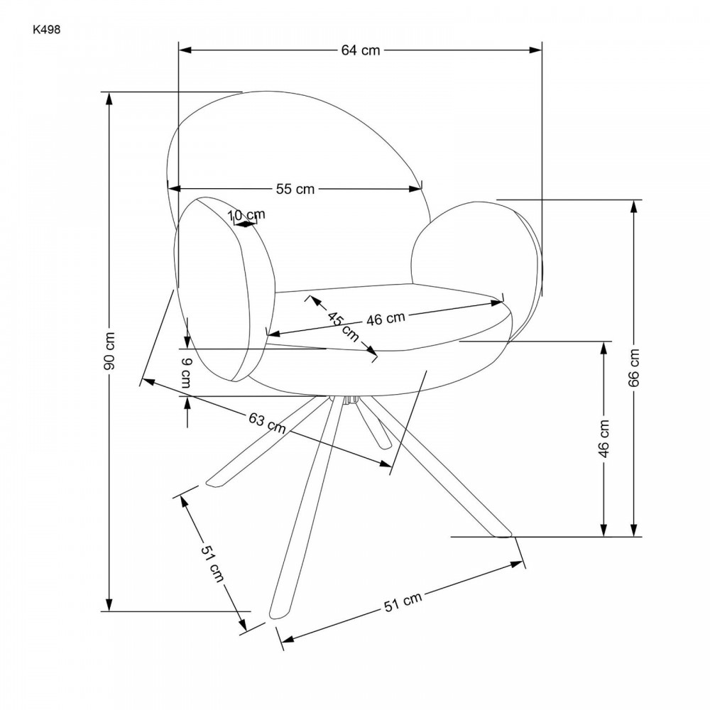 Καρέκλα Teddy-Gkri