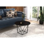 Τραπεζάκι σαλονιού Sofy round-Mauro 55x55x37