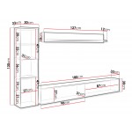 Σύνθετο σαλονιού Paris