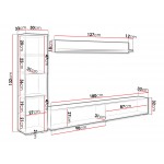 Σύνθετο σαλονιού Paris