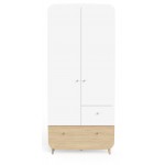 Ντουλάπα Firma δίφυλλη-Leuko