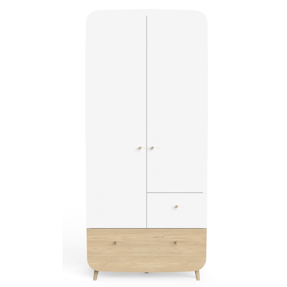 Ντουλάπα Firma δίφυλλη-Leuko