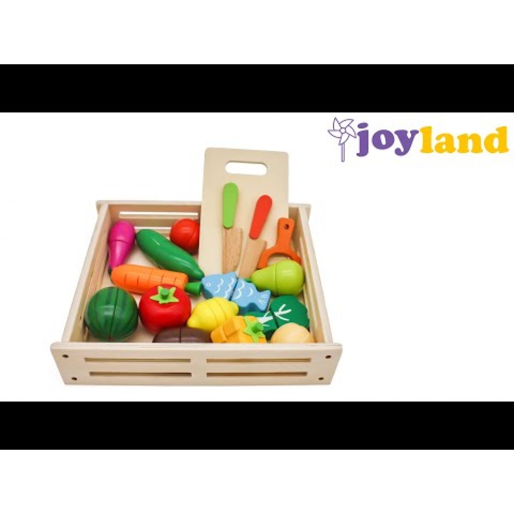 Παιδικό καλάθι με φρούτα και λαχανικά Joyland Garden