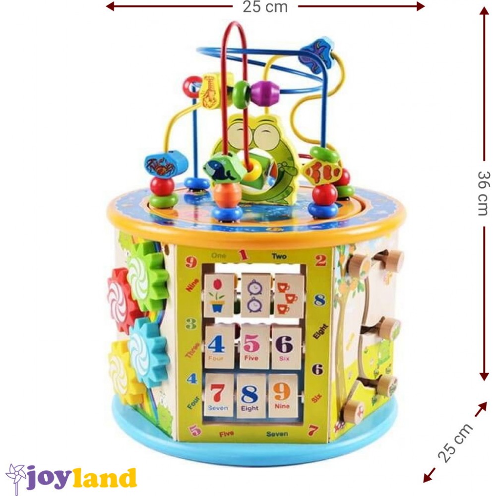 Παιδικός κύβος δραστηριοτήτων Joyland Playful 25x25x36