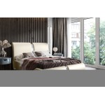 Επενδυμένο κρεβάτι Ivory-Mpez-180 x 200