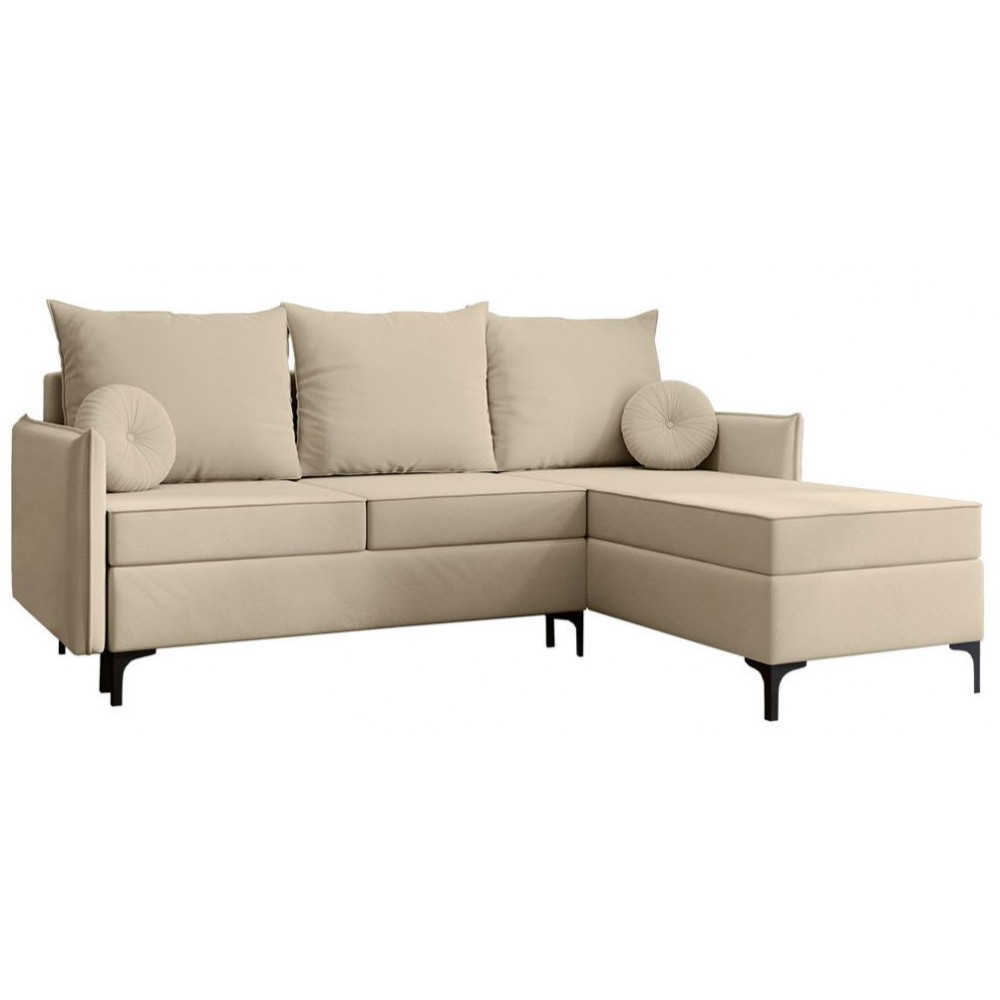 Γωνιακός καναπές Leon L-Mpez-Δεξιά