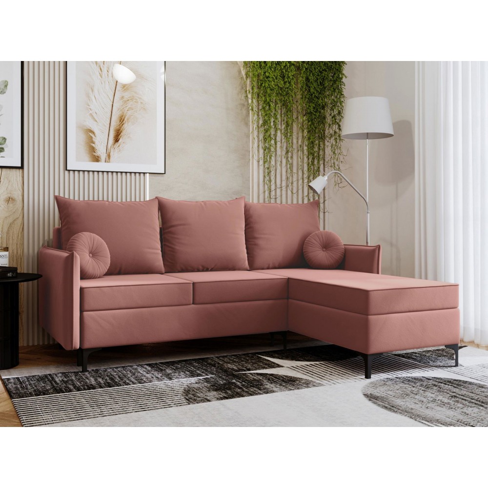 Γωνιακός καναπές Leon L-Sapio milo-Δεξιά